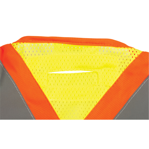 CSA Compliant High Visibility Surveyor Vest, High Visibility Lime-Yellow, Medium, Polyester Sidevic Inc.