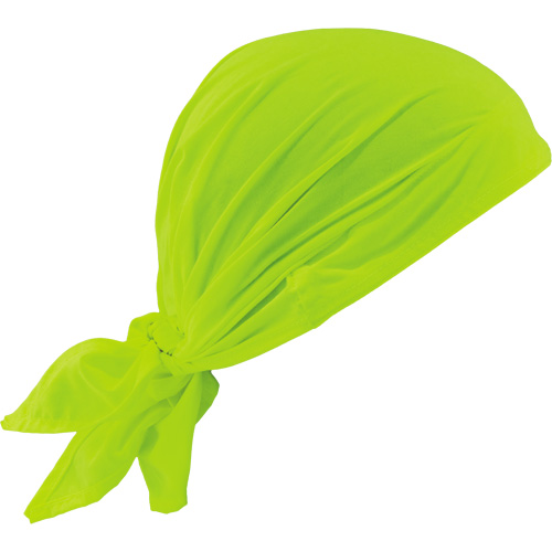 Chill-Its&reg; 6710 Cooling Triangle Hat, High Visibility Lime-Yellow Sidevic Inc.