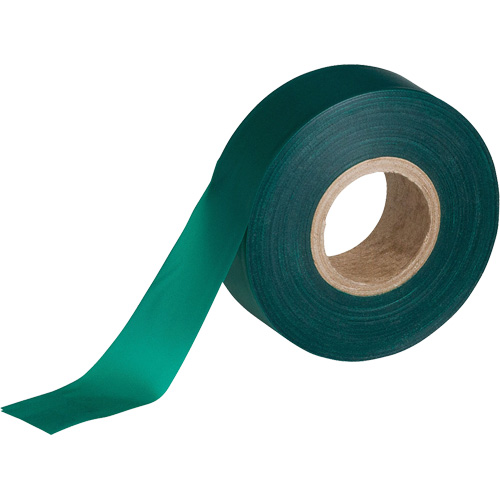 Flagging Tape, 1.188" W x 150' L, Green Sidevic Inc.