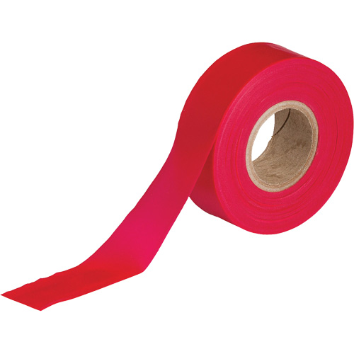 Ruban pour signalisation, 1,188" la x 300' lo, Rouge Sidevic Inc.