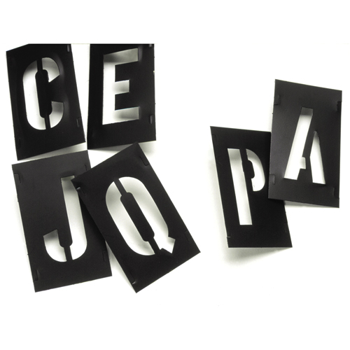 Pochoirs assemblables en plastique, Pictogramme, 2" Sidevic Inc.