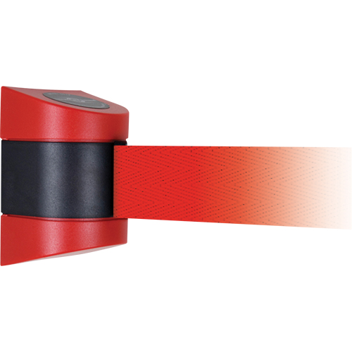 TensaBarrier&reg; Wall Mounted Units, Plastic, Screw Mount, 15', Red Tape Sidevic Inc.