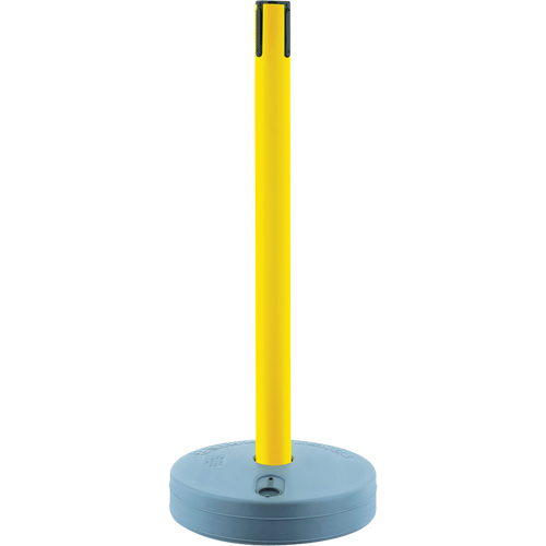 Tensabarrier ext&eacute;rieur - poteaux r&eacute;cepteurs, Hauteur de 37", Jaune Sidevic Inc.