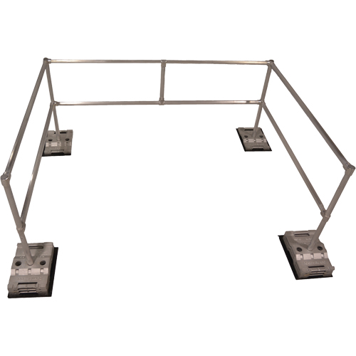 RoofGuard Classic System - Packaged Kits, Aluminum, 72" W x 108" L x 42" H Sidevic Inc.