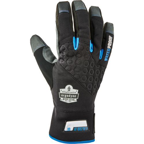 Gants utilitaires thermiques &eacute;tanches et renforc&eacute;s ProFlex, Paume Su&egrave;de, Taille Petit Sidevic Inc.