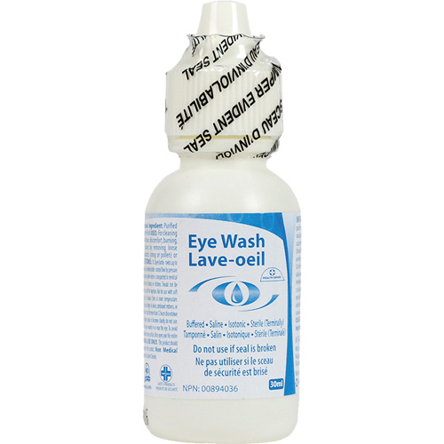 Solution pour douche oculaire, Bouteille Plein, 30 ml Sidevic Inc.