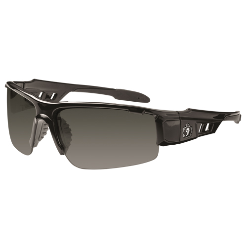 Lunettes de s&eacute;curit&eacute; Skullerz Dagr, Lentille Grise/fum&eacute;e, Anti-&eacute;gratignures, ANSI Z87+/R&eacute;pond ou surpasse la norme CSA Z94.3 Sidevic Inc.