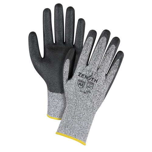 Seamless Stretch Cut-Resistant Gloves, Size X-Large/10, 13 Gauge, Polyurethane Coated, HPPE Shell, ANSI/ISEA 105 Level 2/EN 388 Level 3 Sidevic Inc.