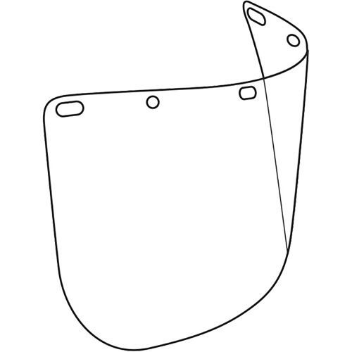Visi&egrave;re d&eacute;coup&eacute;e &agrave; l'emporte-pi&egrave;ce Dynamic, Polycarbonate, Teinte Transparent Sidevic Inc.