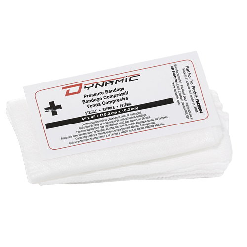 Bandage compressif dans un sac Dynamic, 4" lo x 4" la Sidevic Inc.