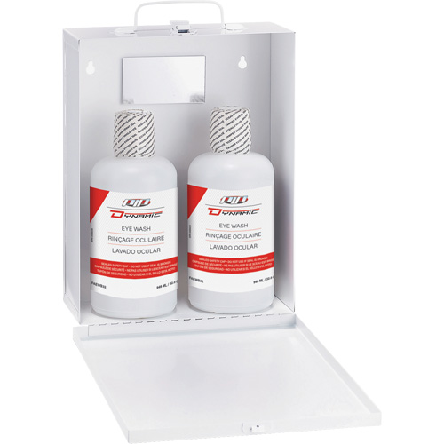 Douche oculaire avec solution isotonique Dynamic, Double Sidevic Inc.