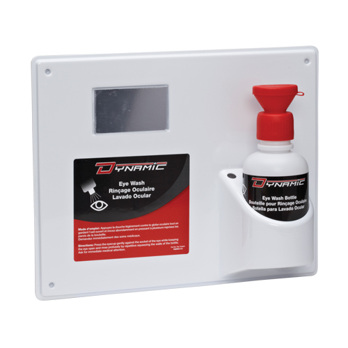 Douche oculaire avec bouteilles vides Dynamic, Simple Sidevic Inc.
