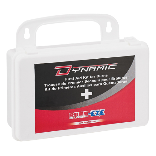 Trousse de premiers soins personnelle pour brûlures Dynamic, Boîte en plastique de 10 unit&eacute;s, Classe 2 Sidevic Inc.