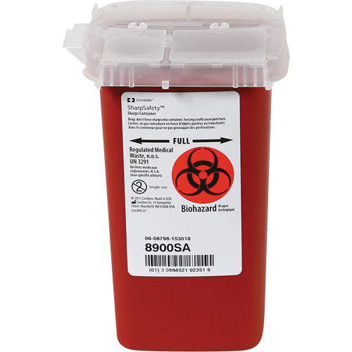Contenant phl&eacute;botomie Sharps Dynamic, Capacit&eacute; de 1 L Sidevic Inc.
