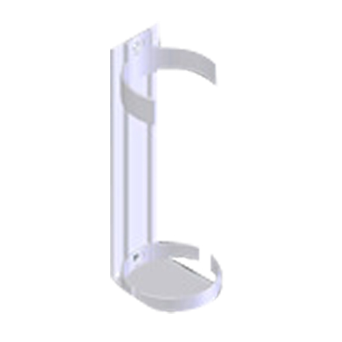 Support en plastique pour v&eacute;hicule de solution Bio Med Wash Dynamic Sidevic Inc.