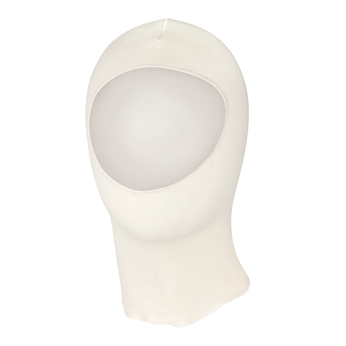 Spray Sock Head Cover, Cotton, White Sidevic Inc.