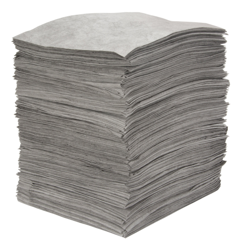 Premium Meltblown Sorbent Pads, Universal, 15" x 18", 30 gal. Absorbancy Sidevic Inc.