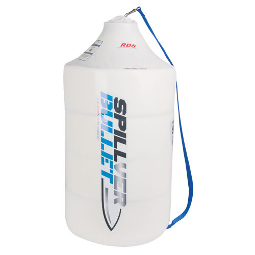 Barrage Spillver Bullet, Huile seulement, 100' lo x 5" la, Absorption 28 gal. Sidevic Inc.