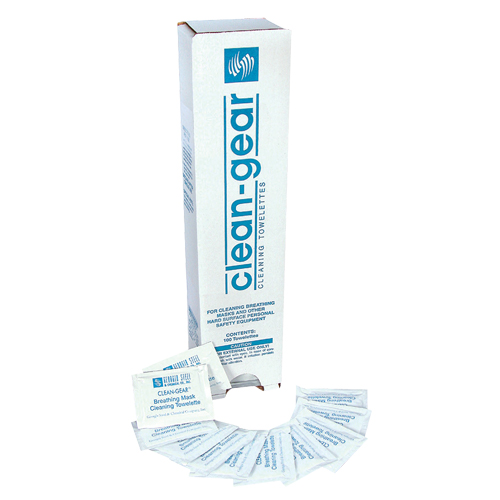 Respirator Cleaning Towelettes, 8" x 5", 100 Count Sidevic Inc.
