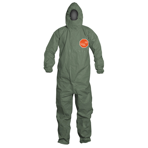 Tychem&reg; 2000 SFR Protective Coveralls, Small, Green Sidevic Inc.