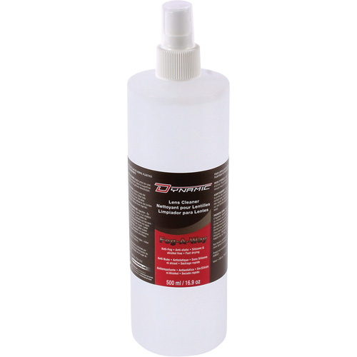 Dynamic Lens Cleaning and Anti Fog Solution, 500 ml Sidevic Inc.