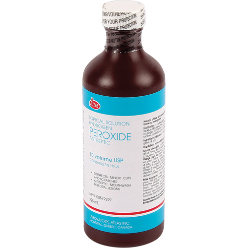 Peroxyde d'hydrog&egrave;ne Dynamic, Liquide, Antiseptique Sidevic Inc.