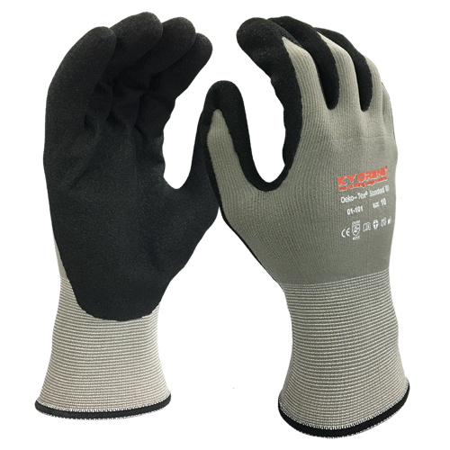 Akka&reg; Cut-Resistant Gloves, Size 7, 13 Gauge, Foam Nitrile Coated, Kyorene&reg; Shell, ASTM ANSI Level A6/EN 388 Level F Sidevic Inc.