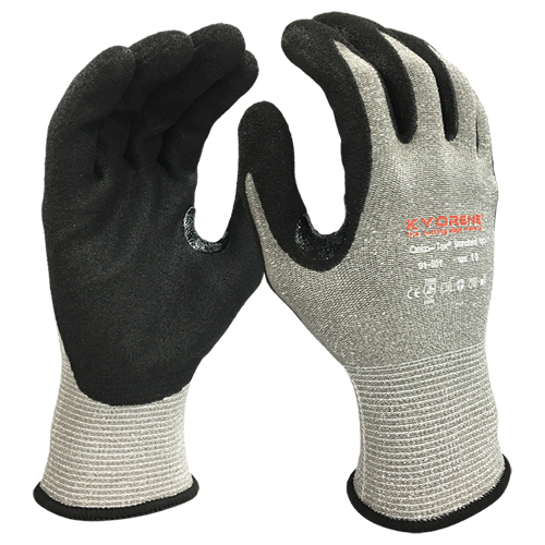 Akka&reg; Cut-Resistant Gloves, Size Small/7, 13 Gauge, Foam Nitrile Coated, Kyorene&reg; Shell, ANSI/ISEA 105 Level 3/EN 388 Level 4 Sidevic Inc.