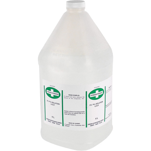 Peroxyde d'hydrog&egrave;ne 4 L Dynamic, Liquide, Antiseptique Sidevic Inc.
