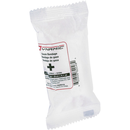 Dynamic Gauze Bandages, Roll, 30' L x 2" W, Sterile, Medical Device Class 1 Sidevic Inc.
