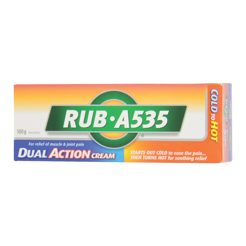 Soulagement chaleur Rub A535, Cr&egrave;me, Analg&eacute;sique Sidevic Inc.