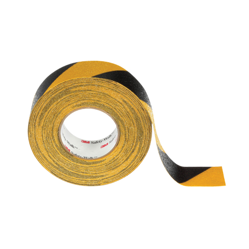 Ruban antid&eacute;rapant Safety-Walk s&eacute;rie 600, 2" x 60', Noir & jaune Sidevic Inc.