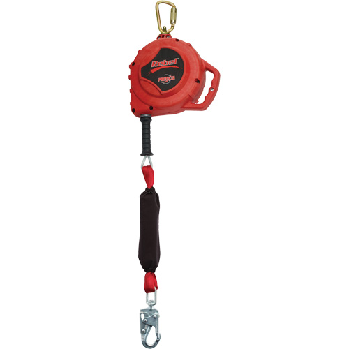 Rebel Self-Retracting Lifeline, 33', Galvanized Steel, Swivel Sidevic Inc.