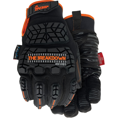 91051 The Breakdown Gloves, Size Medium, PVC Coated, Cutshield Shell, ANSI/ISEA 105 Level 4 Sidevic Inc.