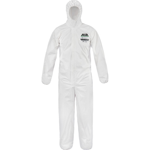 MicroMax&reg; NS Coveralls, Small, White, Microporous Sidevic Inc.
