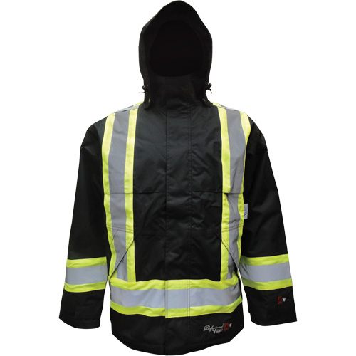 Insulated Jacket, Polyester/Polyurethane, Black, Small Sidevic Inc.