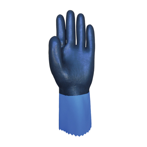 Gants enti&egrave;rement tremp&eacute;s et r&eacute;sistants aux produits chimiques Summitech, Taille Petit/7, 11,8" lo, Chloropr&egrave;ne, Doublure en Poly-coton, 59 mils Sidevic Inc.