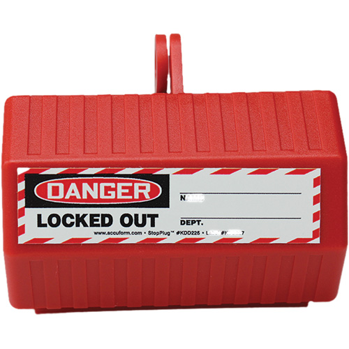 Stopout&reg; StopPlug Lockout, Plug Type Sidevic Inc.