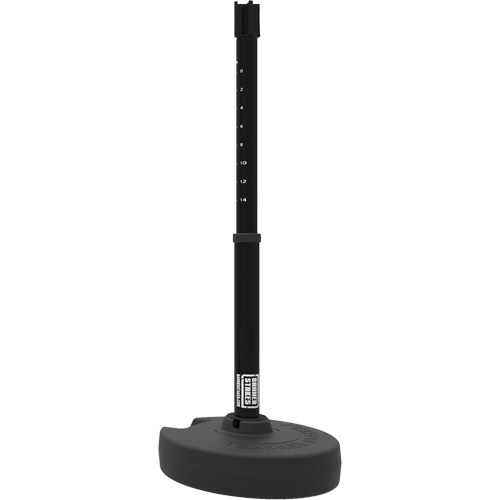 Base pour montant de barri&egrave;re PLUS, Hauteur de 42", Noir Sidevic Inc.