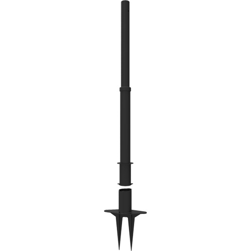 Montant de barri&egrave;re PLUS, Hauteur de 42", Noir Sidevic Inc.