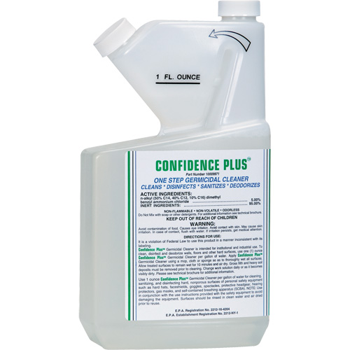 Nettoyant germicide pour respirateur Confidence Plus, Liquide Sidevic Inc.