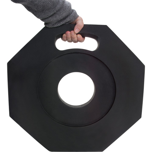 Rubber Base for Premium Delineator Posts, 12 lbs. Sidevic Inc.