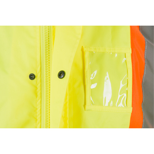 V&ecirc;tements imperm&eacute;ables RZ1000, Polyester, Petit, Jaune lime haute visibilit&eacute; Sidevic Inc.