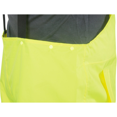 Salopette imperm&eacute;able RZ1000, Polyester, Petit, Jaune lime haute visibilit&eacute; Sidevic Inc.