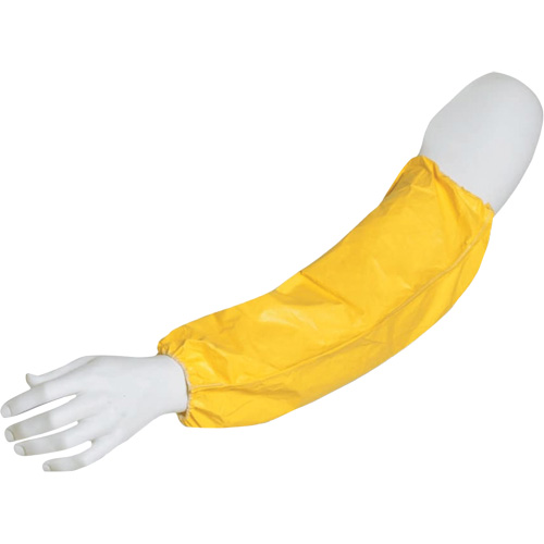 Disposable Sleeves, 18" long, Tychem&reg; 2000, Yellow Sidevic Inc.