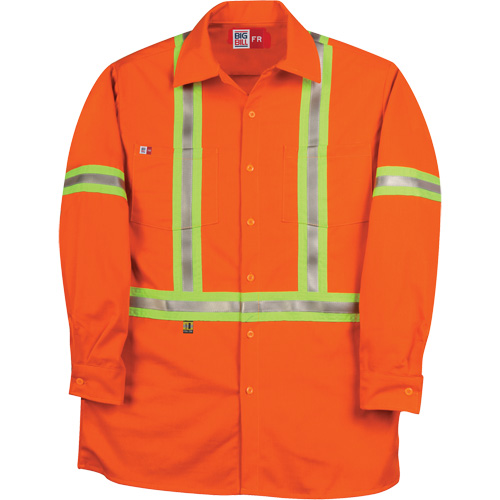 Westex UltraSoft&reg; Industrial Work Shirt, Small, Orange Sidevic Inc.