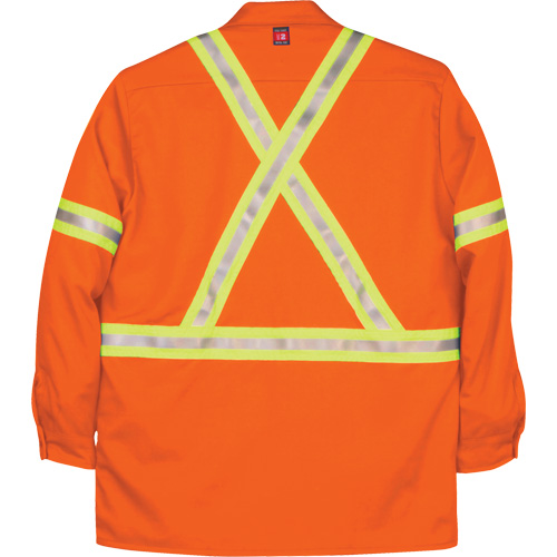 Westex UltraSoft&reg; Industrial Work Shirt, Small, Orange Sidevic Inc.