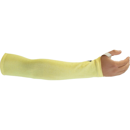 Cut-Resistant Sleeves, Kevlar&reg;, 14", ASTM ANSI Level A4, Yellow Sidevic Inc.