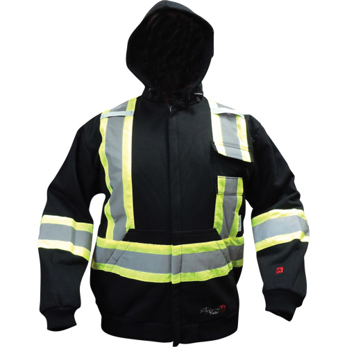 Fire Rated Hoodie, Small, Black Sidevic Inc.