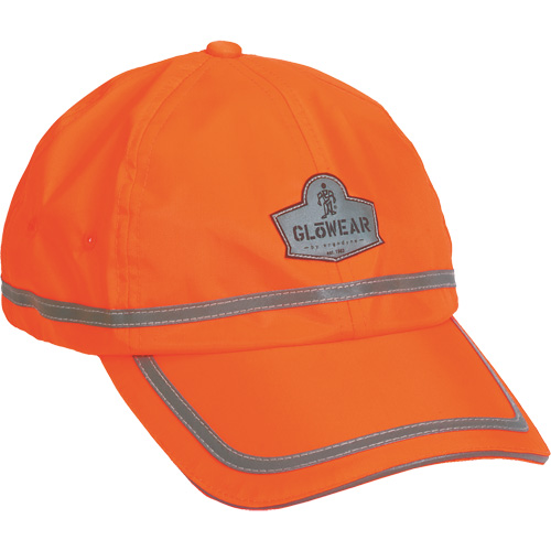 GloWear&reg; 8930 High Visibility Baseball Cap, High Visibility Orange, Polyester Sidevic Inc.